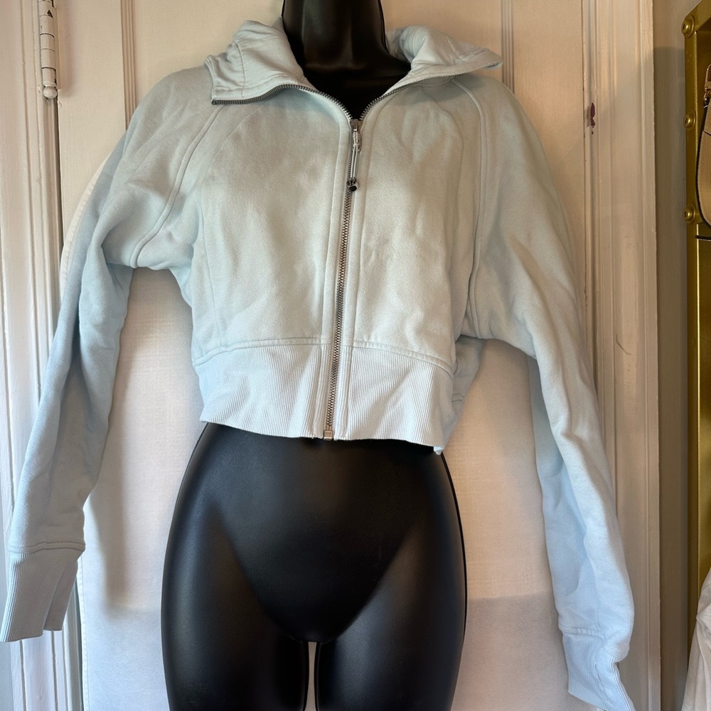 lululemon athletica Light Blue Hoodie